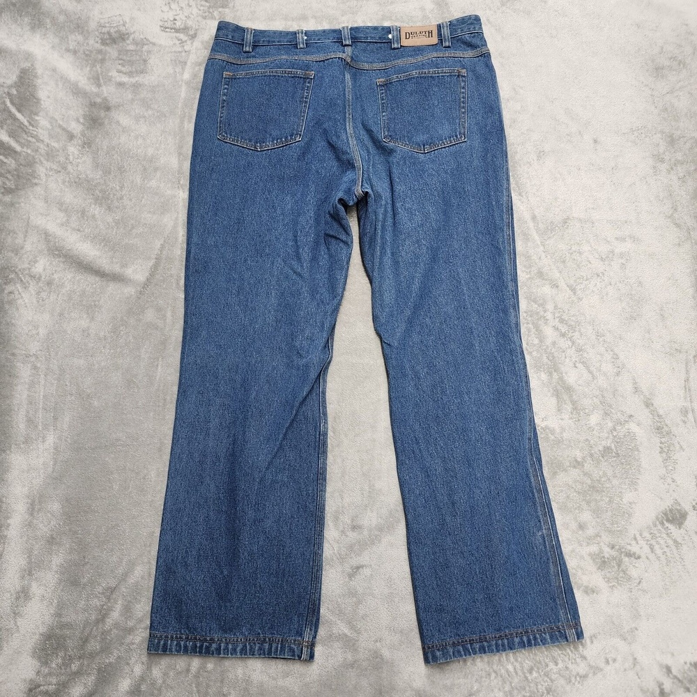 Duluth Trading Co Men's Jeans Blue Denim Relaxed Size 44x34